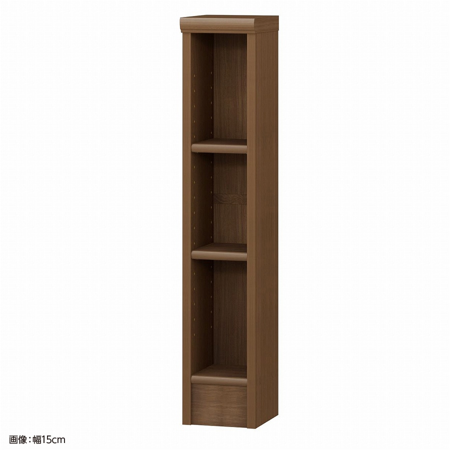 大洋 オーダーシェルフ ウォールナットブラウン NCオーダー8020 S WB 幅200×奥行190×高さ800(mm) 1台(ご注文単位1台)【直送品】