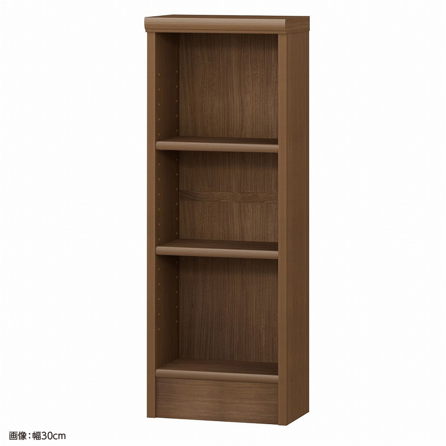 大洋 オーダーシェルフ ウォールナットブラウン NCオーダー8035 S WB 幅350×奥行190×高さ800(mm) 1台(ご注文単位1台)【直送品】