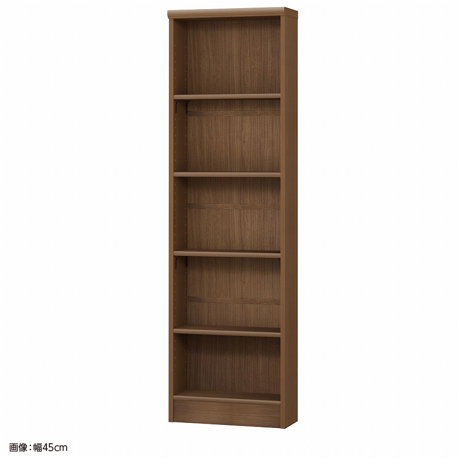 大洋 オーダーシェルフ ウォールナットブラウン NCオーダー1550 S WB 幅500×奥行190×高さ1499(mm) 1台(ご注文単位1台)【直送品】