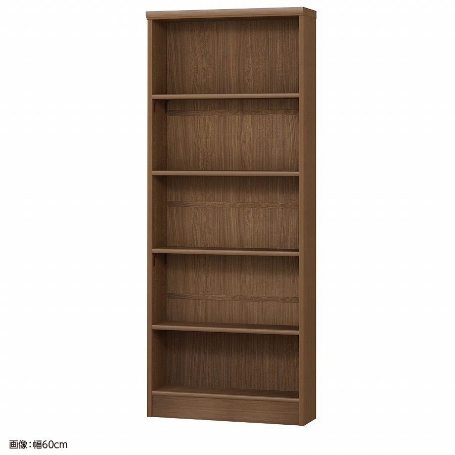 大洋 オーダーシェルフ ウォールナットブラウン NCオーダー1560 S WB 幅600×奥行190×高さ1499(mm) 1台(ご注文単位1台)【直送品】