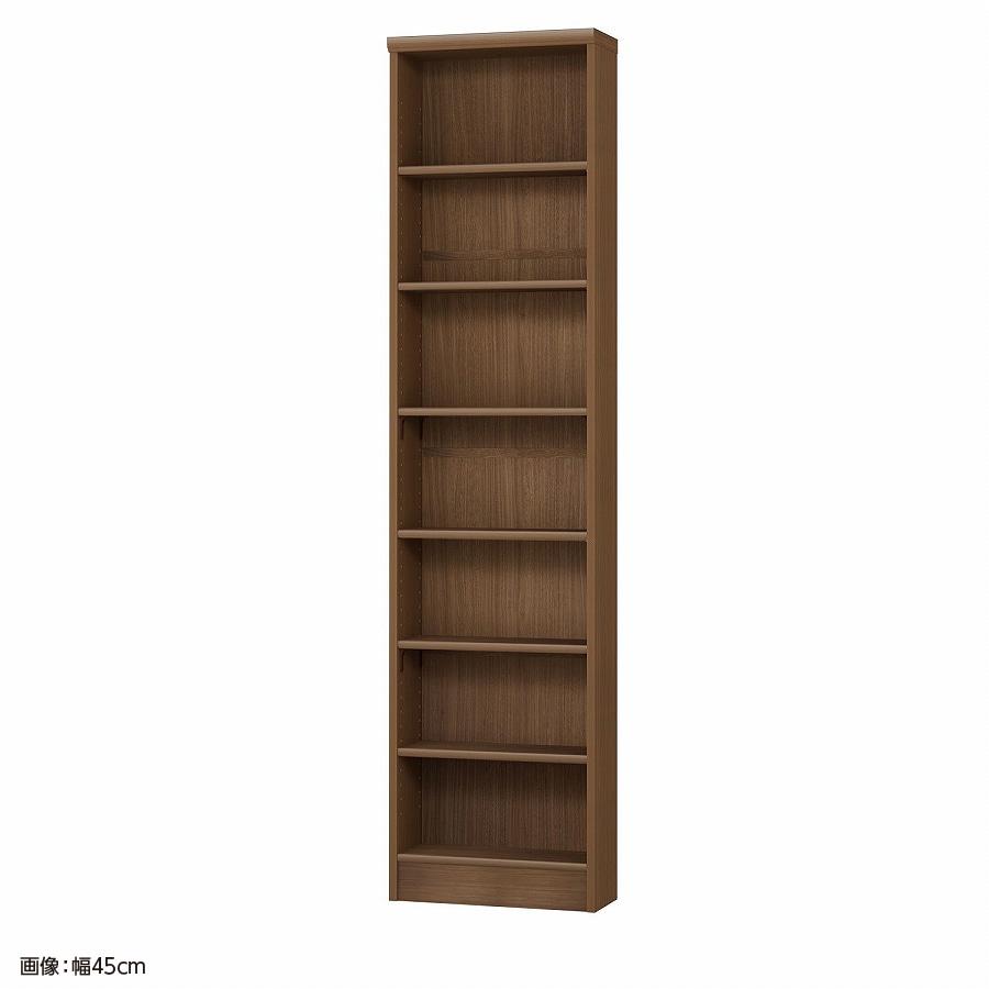 大洋 オーダーシェルフ ウォールナットブラウン NCオーダー1840 S WB 幅400×奥行190×高さ1780(mm) 1台（ご注文単位1台）【直送品】