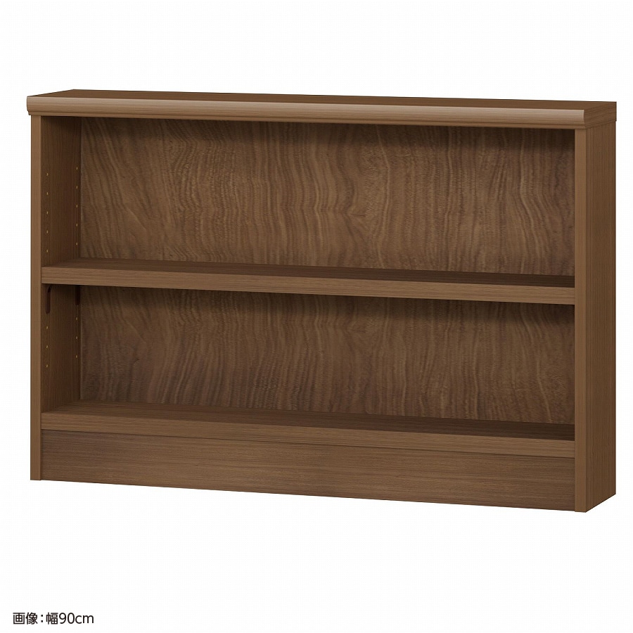大洋 オーダーシェルフ ウォールナットブラウン NCオーダータフ6085 S WB 幅850×奥行190×高さ600(mm) 1台（ご注文単位1台）【直送品】