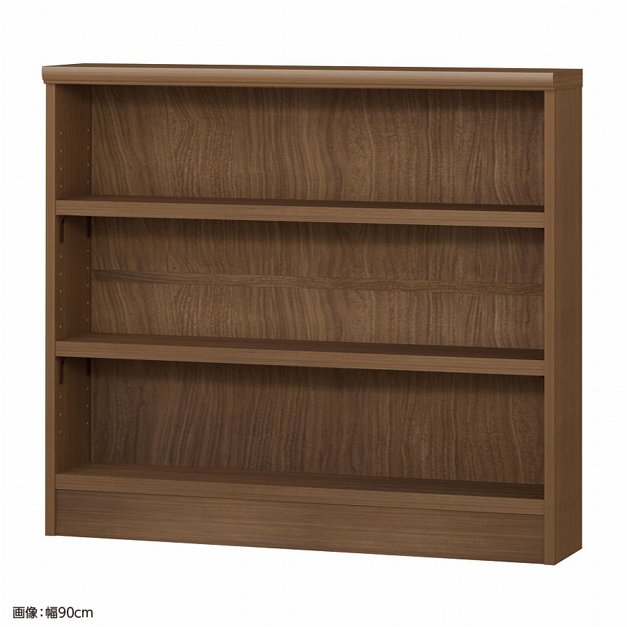 大洋 オーダーシェルフ ウォールナットブラウン NCオーダータフ8090 S WB 幅900×奥行190×高さ800(mm) 1台（ご注文単位1台）【直送品】
