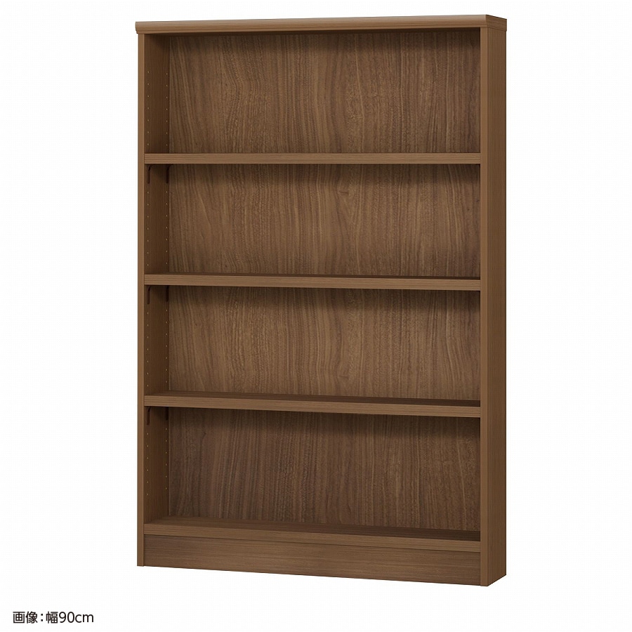 >大洋 オーダーシェルフ ウォールナットブラウン NCオーダータフ1485 S WB 幅850×奥行190×高さ1350(mm) 1台(ご注文単位1台)【直送品】