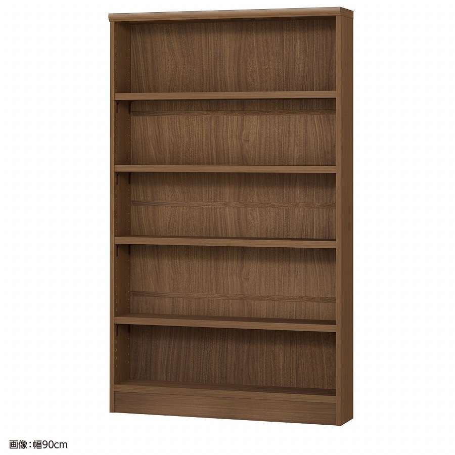 大洋 オーダーシェルフ ウォールナットブラウン NCオーダータフ1590 S WB 幅900×奥行190×高さ1499(mm) 1台（ご注文単位1台）【直送品】