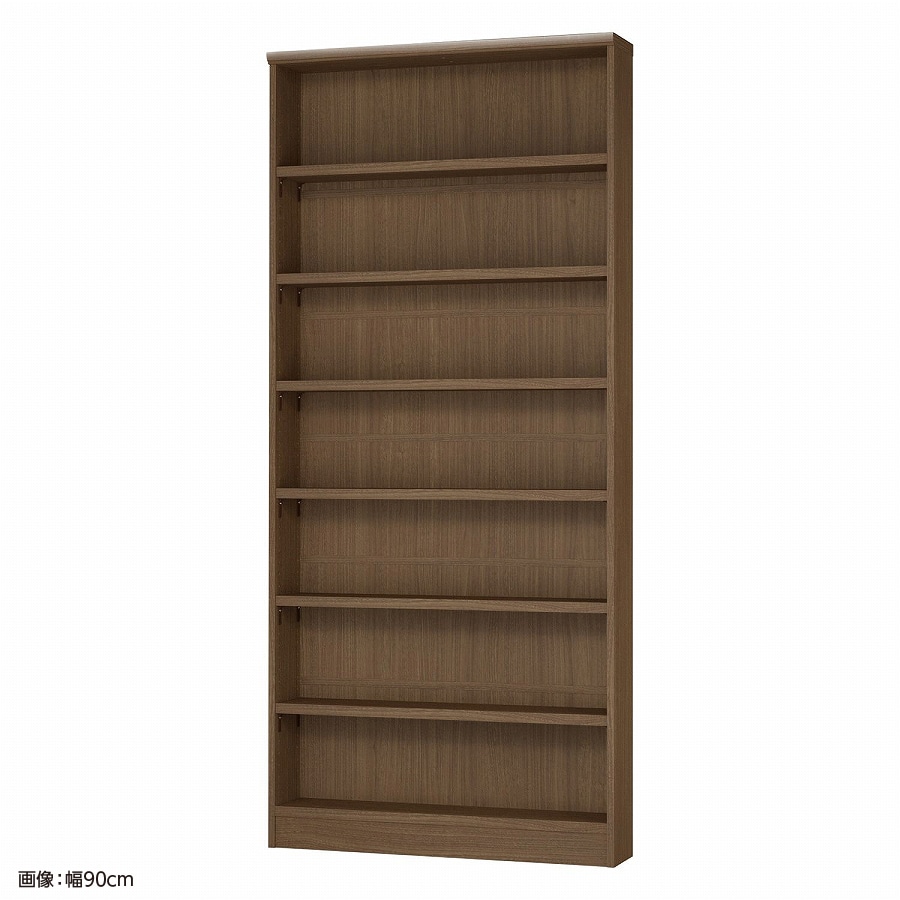大洋 オーダーシェルフ ウォールナットブラウン NCオーダータフ2085 S WB 幅850×奥行190×高さ2000(mm) 1台（ご注文単位1台）【直送品】
