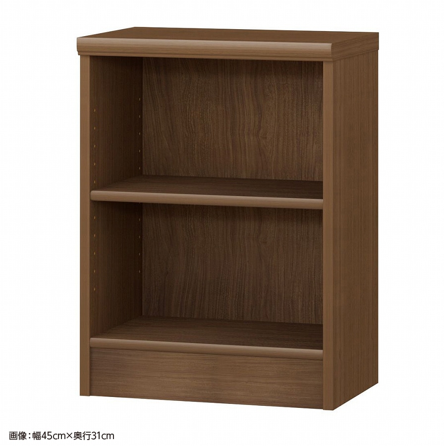 大洋 オーダーシェルフ ウォールナットブラウン NCオーダー6045 SR WB 幅450×奥行250×高さ600(mm) 1台(ご注文単位1台)【直送品】