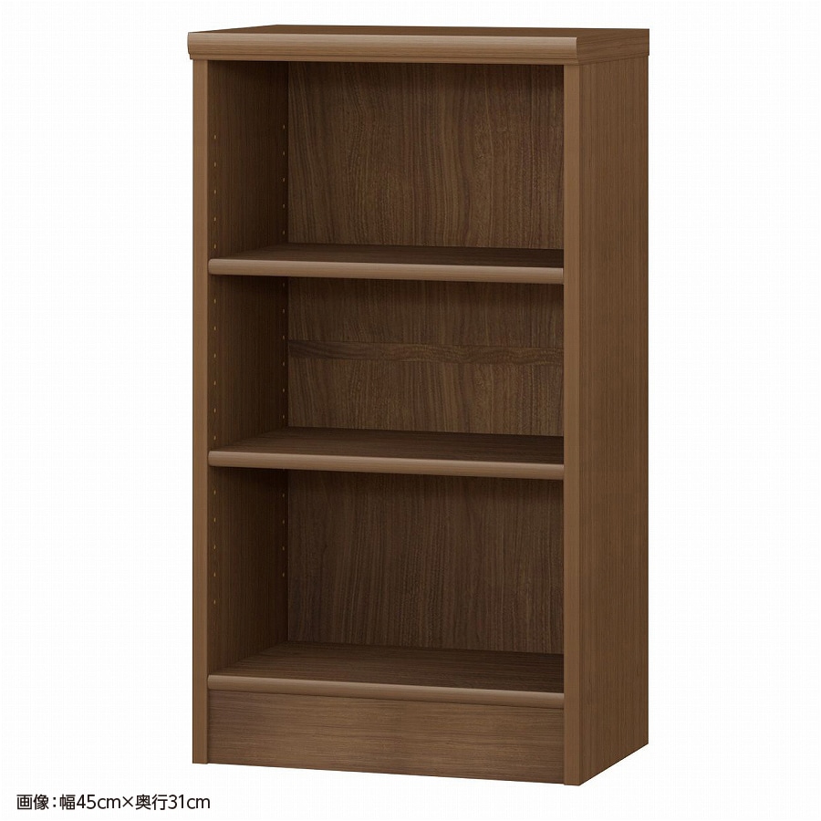 大洋 オーダーシェルフ ウォールナットブラウン NCオーダー8040 SR WB 幅400×奥行250×高さ800(mm) 1台(ご注文単位1台)【直送品】