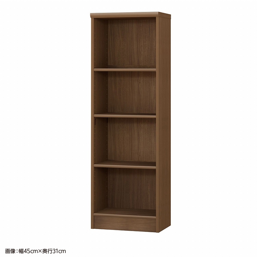 大洋 オーダーシェルフ ウォールナットブラウン NCオーダー1440 SR WB 幅400×奥行250×高さ1350(mm) 1台(ご注文単位1台)【直送品】