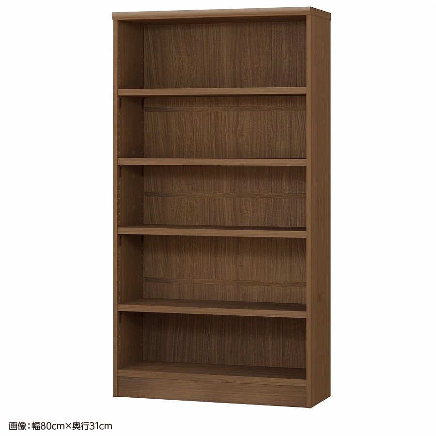 大洋 オーダーシェルフ ウォールナットブラウン NCオーダータフ1575 SR WB 幅750×奥行250×高さ1499(mm) 1台（ご注文単位1台）【直送品】