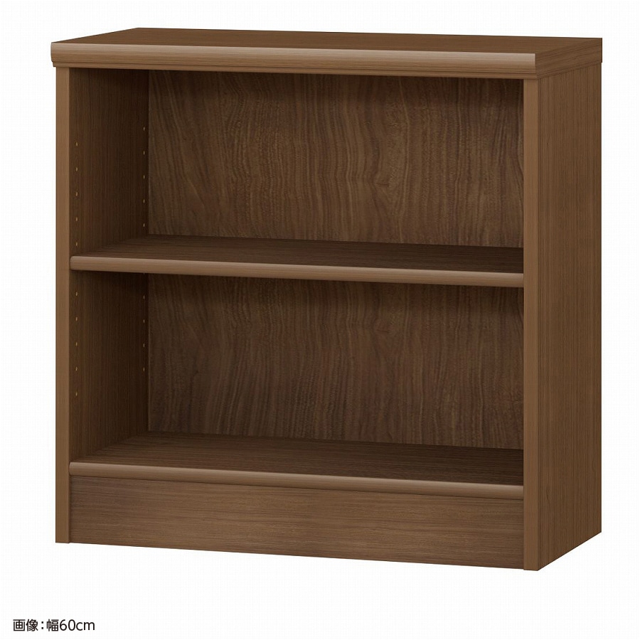 大洋 オーダーシェルフ ウォールナットブラウン NCオーダー6060 R WB 幅600×奥行310×高さ600(mm) 1台(ご注文単位1台)【直送品】