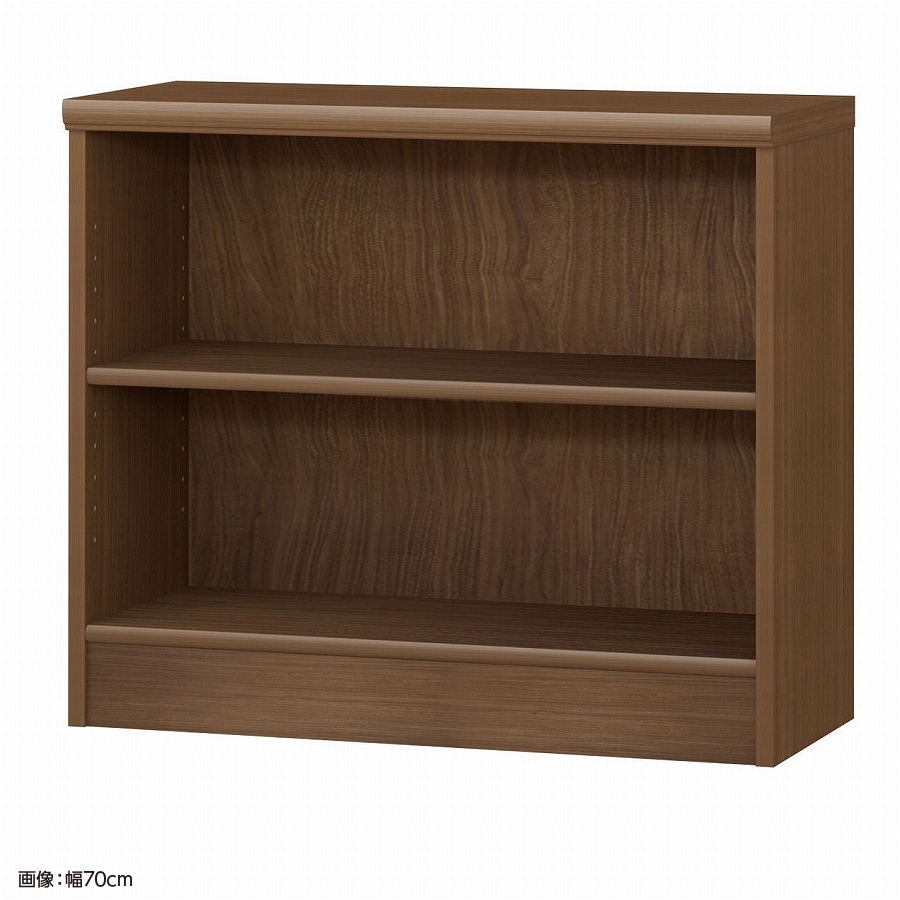 大洋 オーダーシェルフ ウォールナットブラウン NCオーダー6065 R WB 幅650×奥行310×高さ600(mm) 1台（ご注文単位1台）【直送品】