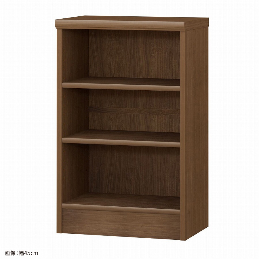 大洋 オーダーシェルフ ウォールナットブラウン NCオーダー7045 R WB 幅450×奥行310×高さ700(mm) 1台(ご注文単位1台)【直送品】