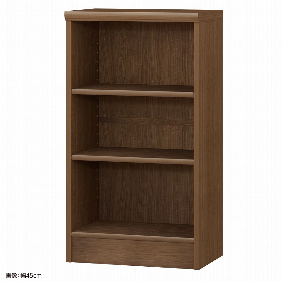 >大洋 オーダーシェルフ ウォールナットブラウン NCオーダー8040 R WB 幅400×奥行310×高さ800(mm) 1台(ご注文単位1台)【直送品】