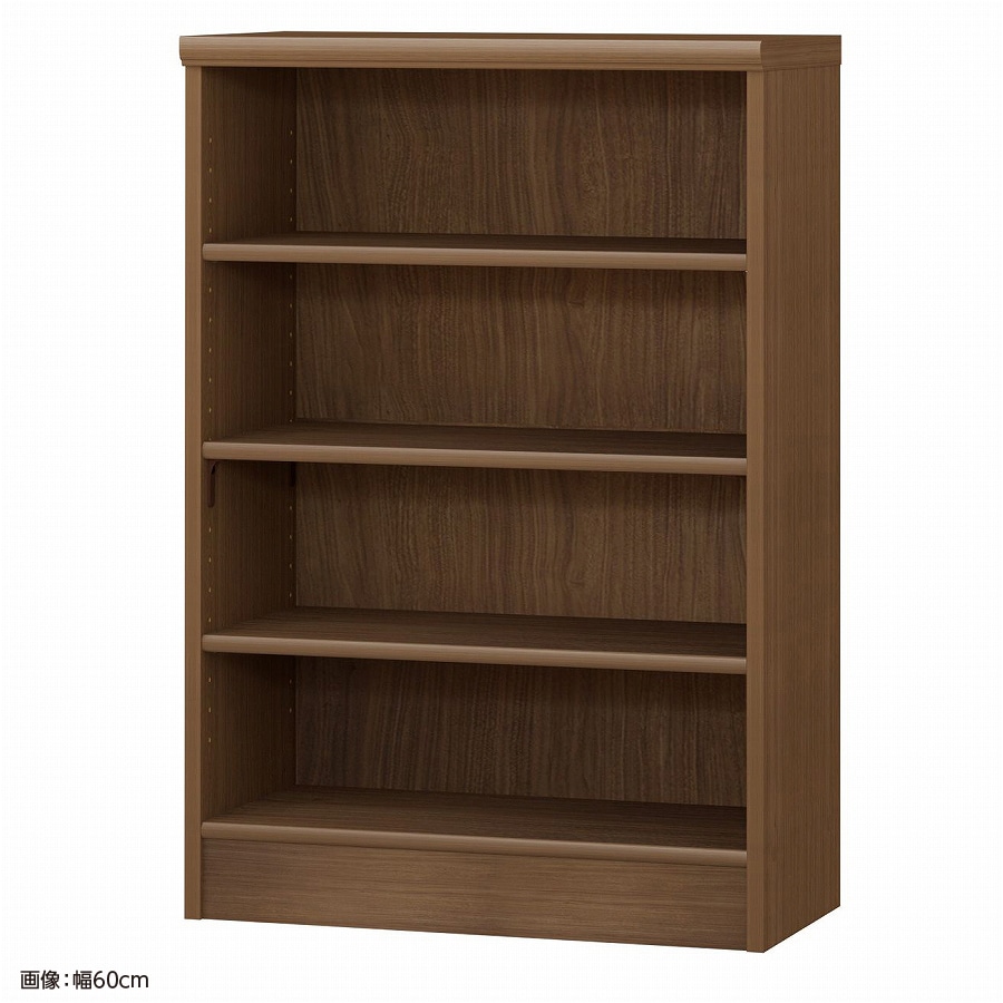 大洋 オーダーシェルフ ウォールナットブラウン NCオーダー9055 R WB 幅550×奥行310×高さ881(mm) 1台(ご注文単位1台)【直送品】