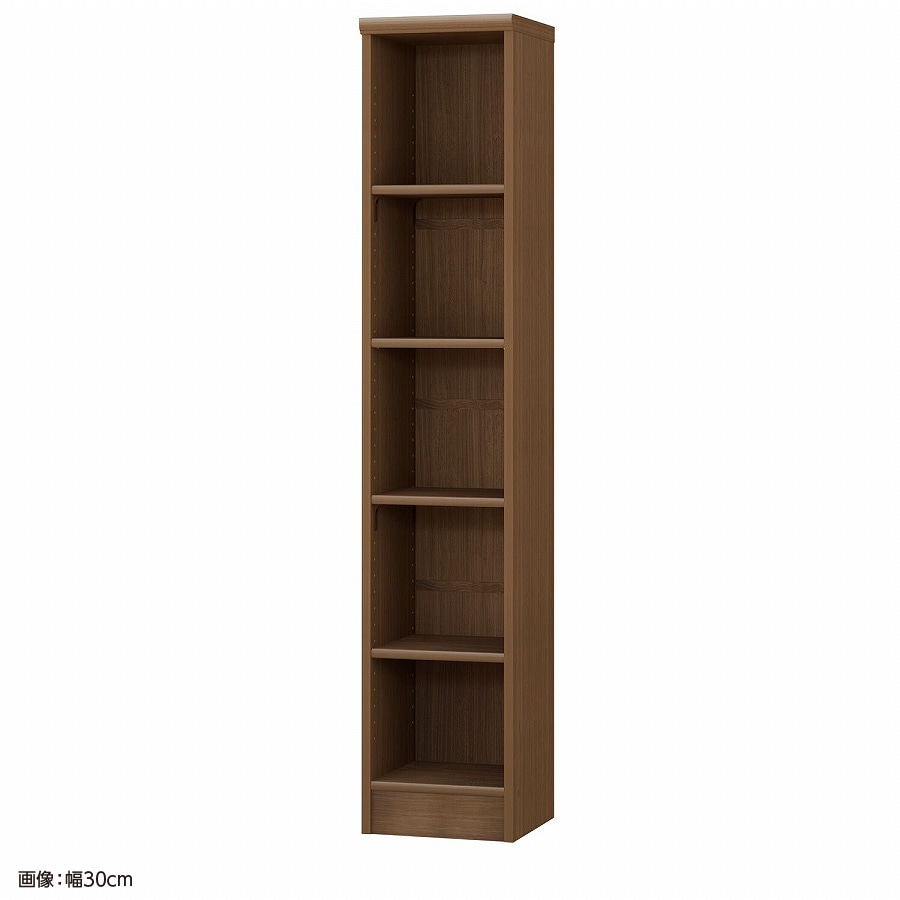 >大洋 オーダーシェルフ ウォールナットブラウン NCオーダー1530 R WB 幅300×奥行310×高さ1499(mm) 1台(ご注文単位1台)【直送品】