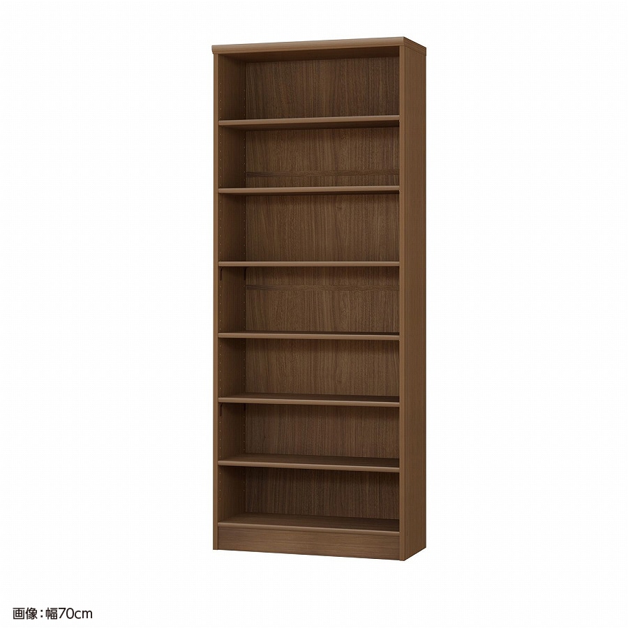 大洋 オーダーシェルフ ウォールナットブラウン NCオーダー1870 R WB 幅700×奥行310×高さ1780(mm) 1台(ご注文単位1台)【直送品】