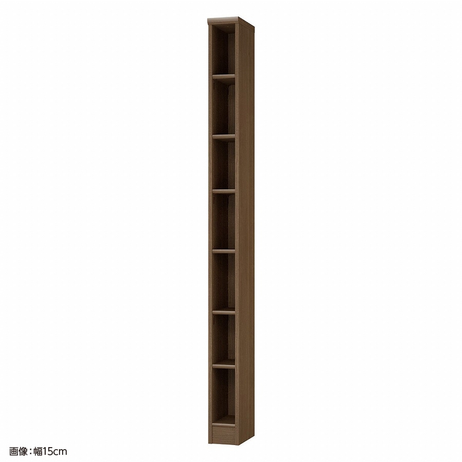 大洋 オーダーシェルフ ウォールナットブラウン NCオーダー2015 R WB 幅150×奥行310×高さ2000(mm) 1台（ご注文単位1台）【直送品】