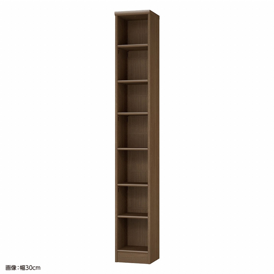 大洋 オーダーシェルフ ウォールナットブラウン NCオーダー2035 R WB 幅350×奥行310×高さ2000(mm) 1台(ご注文単位1台)【直送品】