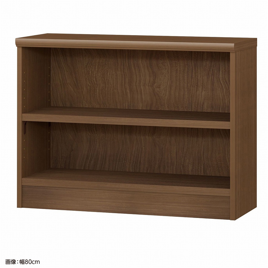 大洋 オーダーシェルフ ウォールナットブラウン NCオーダータフ6080 R WB 幅800×奥行310×高さ600(mm) 1台（ご注文単位1台）【直送品】