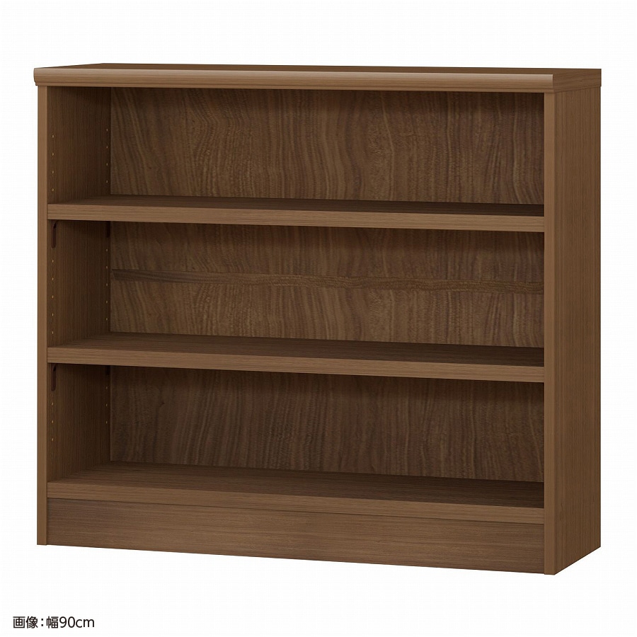 大洋 オーダーシェルフ ウォールナットブラウン NCオーダータフ8085 R WB 幅850×奥行310×高さ800(mm) 1台（ご注文単位1台）【直送品】