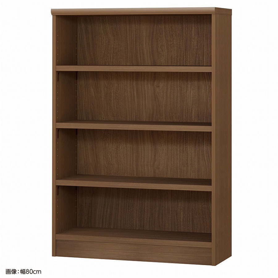 大洋 オーダーシェルフ ウォールナットブラウン NCオーダータフ1280 R WB 幅800×奥行310×高さ1170(mm) 1台(ご注文単位1台)【直送品】