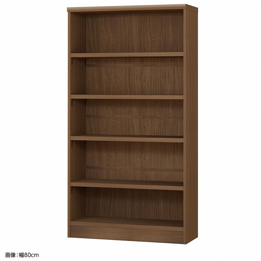 大洋 オーダーシェルフ ウォールナットブラウン NCオーダータフ1580 R WB 幅800×奥行310×高さ1499(mm) 1台（ご注文単位1台）【直送品】