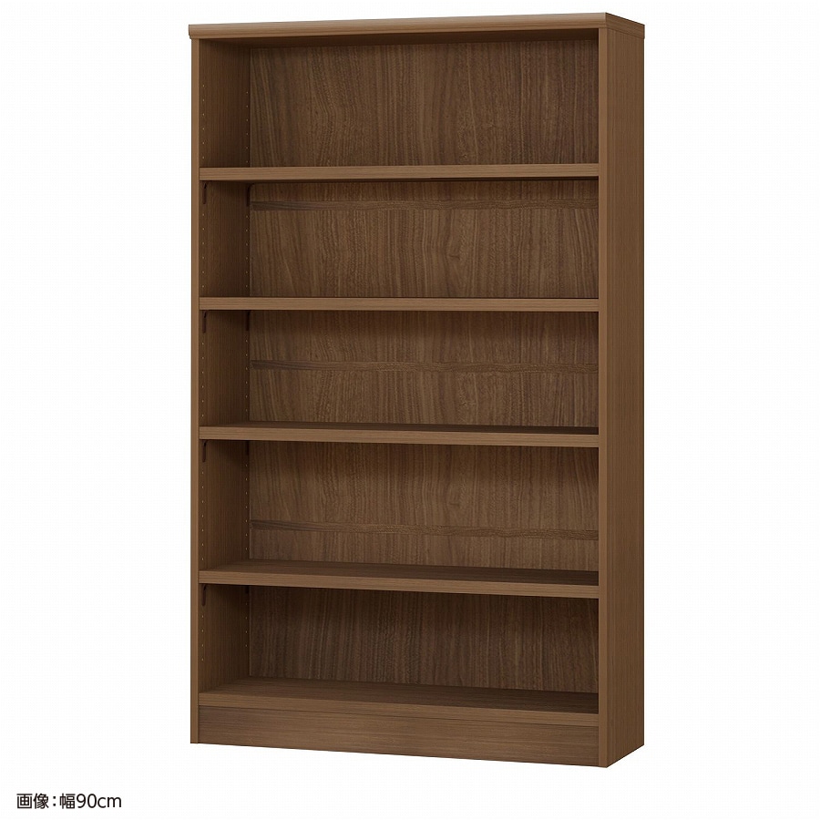 >大洋 オーダーシェルフ ウォールナットブラウン NCオーダータフ1590 R WB 幅900×奥行310×高さ1499(mm) 1台（ご注文単位1台）【直送品】