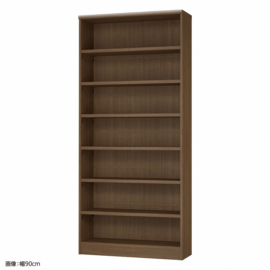 大洋 オーダーシェルフ ウォールナットブラウン NCオーダータフ2090 R WB 幅900×奥行310×高さ2000(mm) 1台（ご注文単位1台）【直送品】