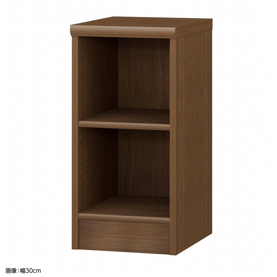 大洋 オーダーシェルフ ウォールナットブラウン NCオーダー6035 MD WB 幅350×奥行400×高さ600(mm) 1台（ご注文単位1台）【直送品】