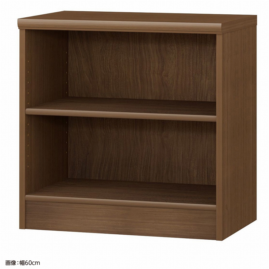 大洋 オーダーシェルフ ウォールナットブラウン NCオーダー6055 MD WB 幅550×奥行400×高さ600(mm) 1台（ご注文単位1台）【直送品】