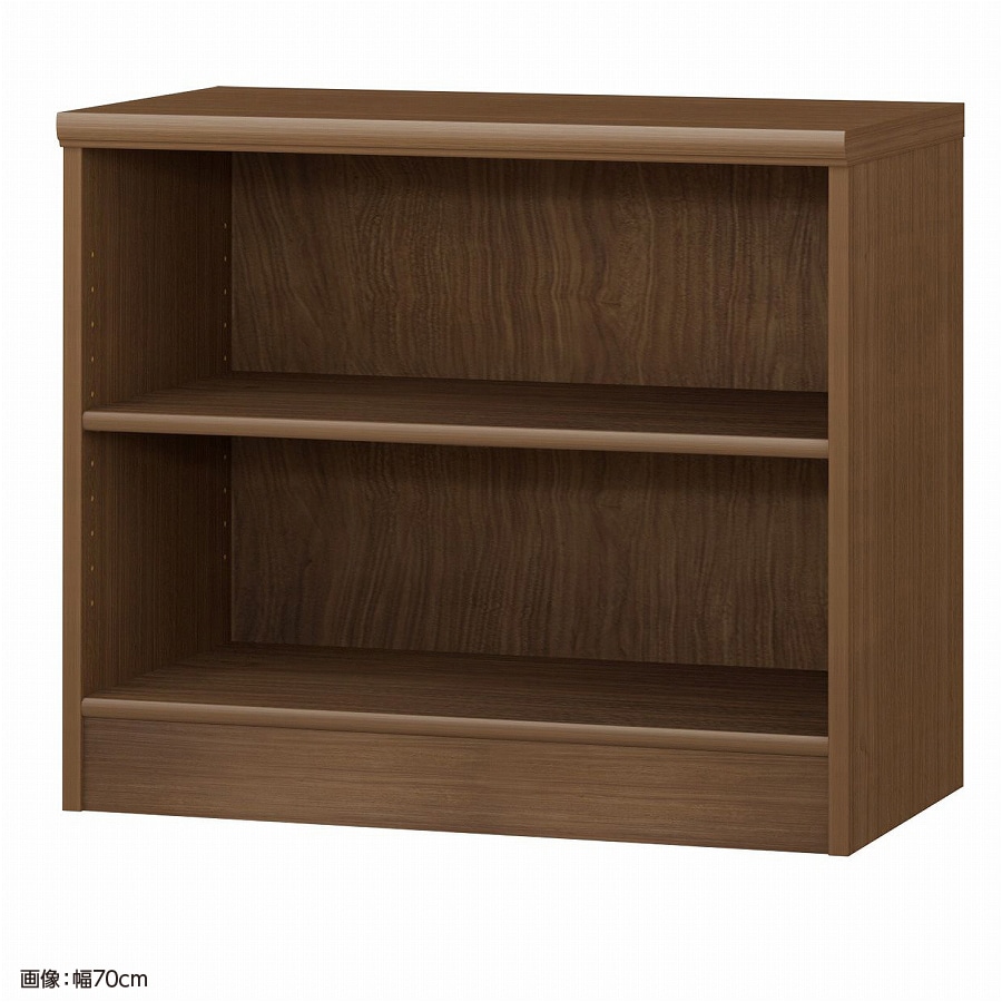 大洋 オーダーシェルフ ウォールナットブラウン NCオーダー6070 MD WB 幅700×奥行400×高さ600(mm) 1台（ご注文単位1台）【直送品】