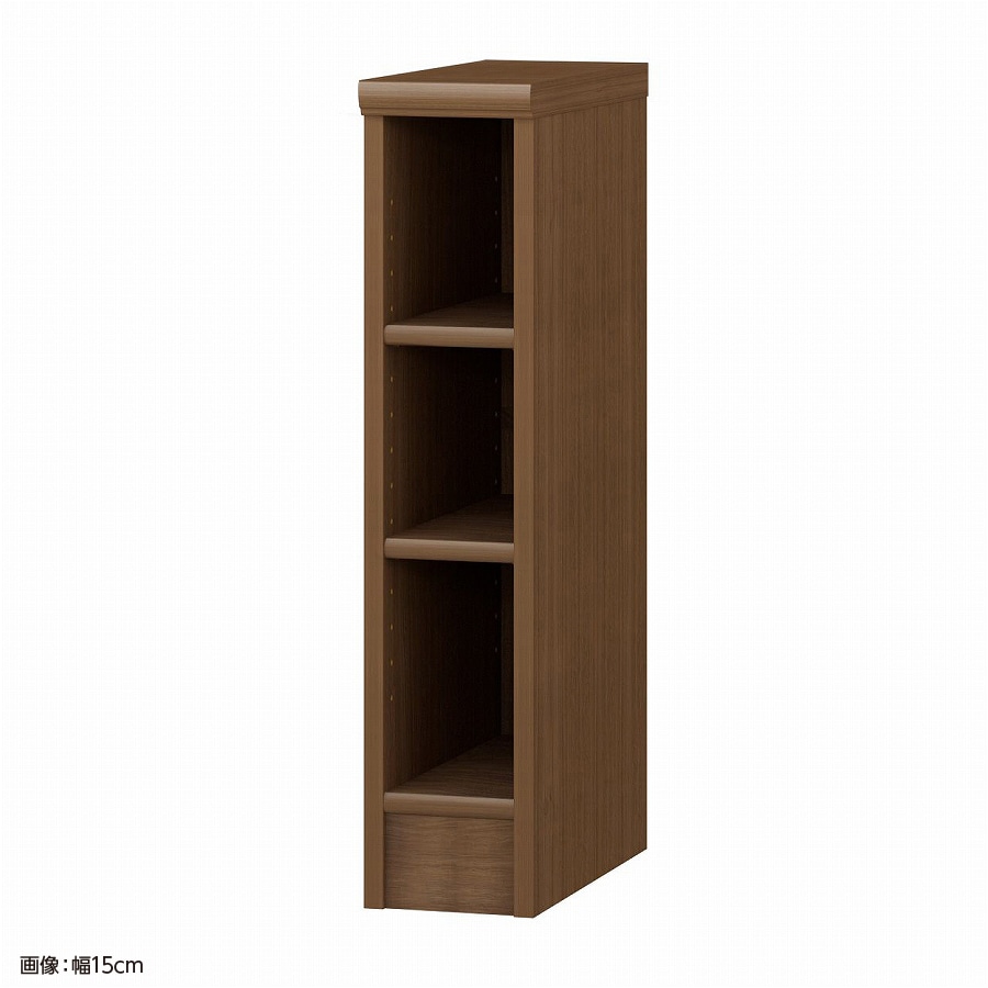 >大洋 オーダーシェルフ ウォールナットブラウン NCオーダー7020 MD WB 幅200×奥行400×高さ700(mm) 1台(ご注文単位1台)【直送品】