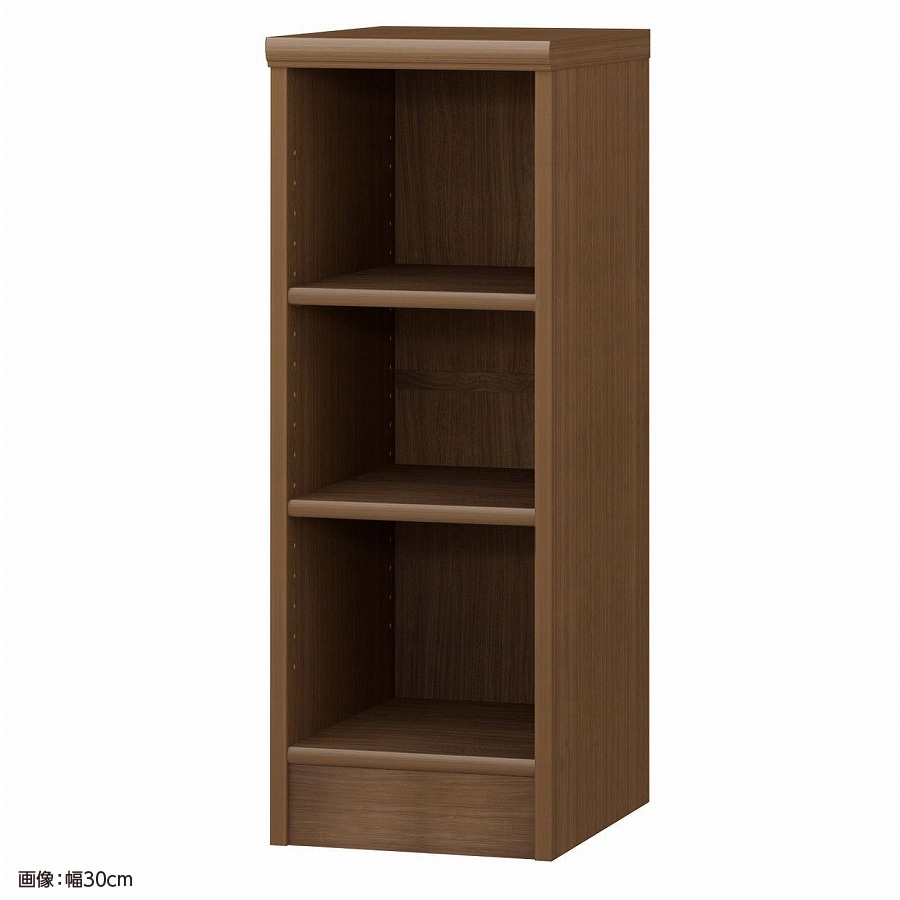 大洋 オーダーシェルフ ウォールナットブラウン NCオーダー8030 MD WB 幅300×奥行400×高さ800(mm) 1台（ご注文単位1台）【直送品】