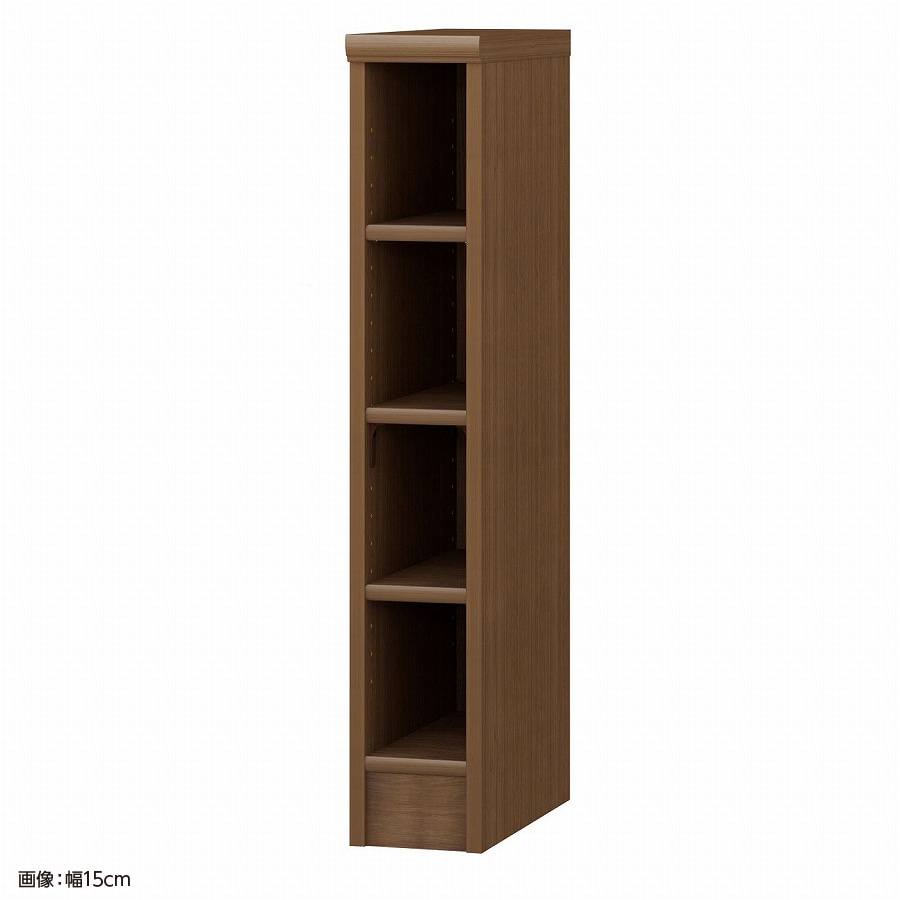 >大洋 オーダーシェルフ ウォールナットブラウン NCオーダー9020 MD WB 幅200×奥行400×高さ881(mm) 1台（ご注文単位1台）【直送品】