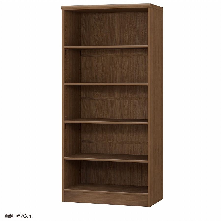 大洋 オーダーシェルフ ウォールナットブラウン NCオーダー1570 MD WB 幅700×奥行400×高さ1499(mm) 1台（ご注文単位1台）【直送品】