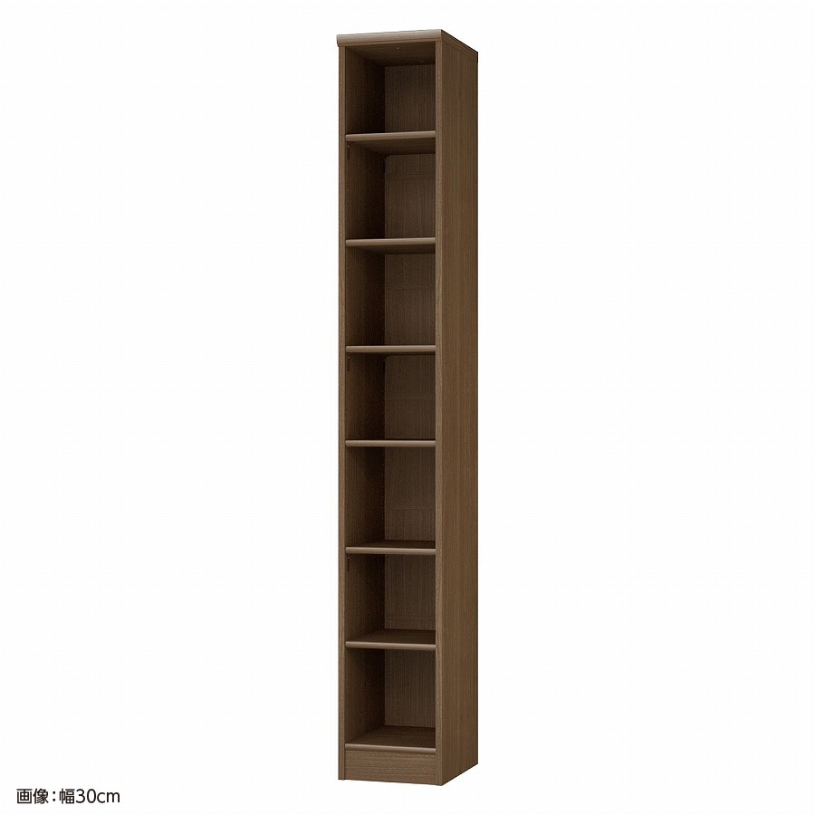 大洋 オーダーシェルフ ウォールナットブラウン NCオーダー2035 MD WB 幅350×奥行400×高さ2000(mm) 1台（ご注文単位1台）【直送品】