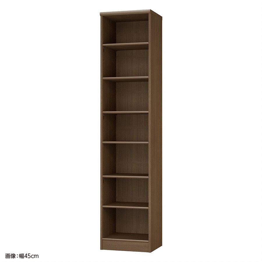 大洋 オーダーシェルフ ウォールナットブラウン NCオーダー2050 MD WB 幅500×奥行400×高さ2000(mm) 1台(ご注文単位1台)【直送品】