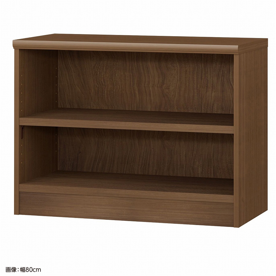 >大洋 オーダーシェルフ ウォールナットブラウン NCオーダータフ6075 MD WB 幅750×奥行400×高さ600(mm) 1台（ご注文単位1台）【直送品】