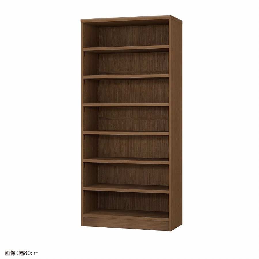 大洋 オーダーシェルフ ウォールナットブラウン NCオーダータフ1875 MD WB 幅750×奥行400×高さ1780(mm) 1台（ご注文単位1台）【直送品】