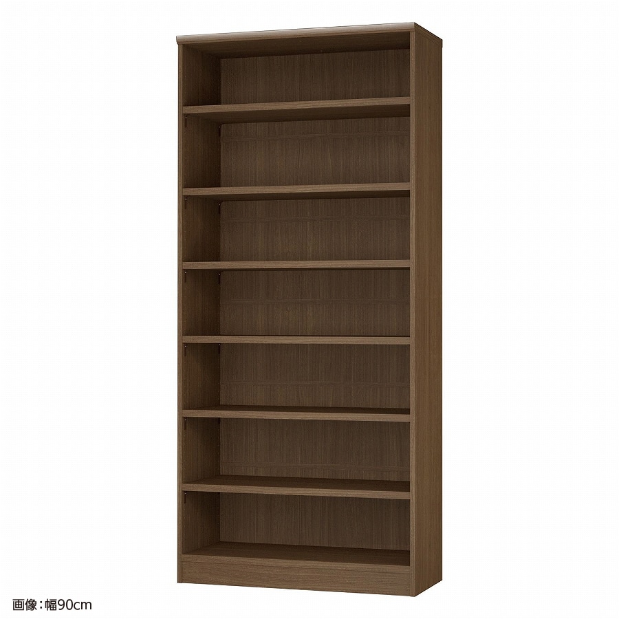 大洋 オーダーシェルフ ウォールナットブラウン NCオーダータフ2090 MD WB 幅900×奥行400×高さ2000(mm) 1台(ご注文単位1台)【直送品】