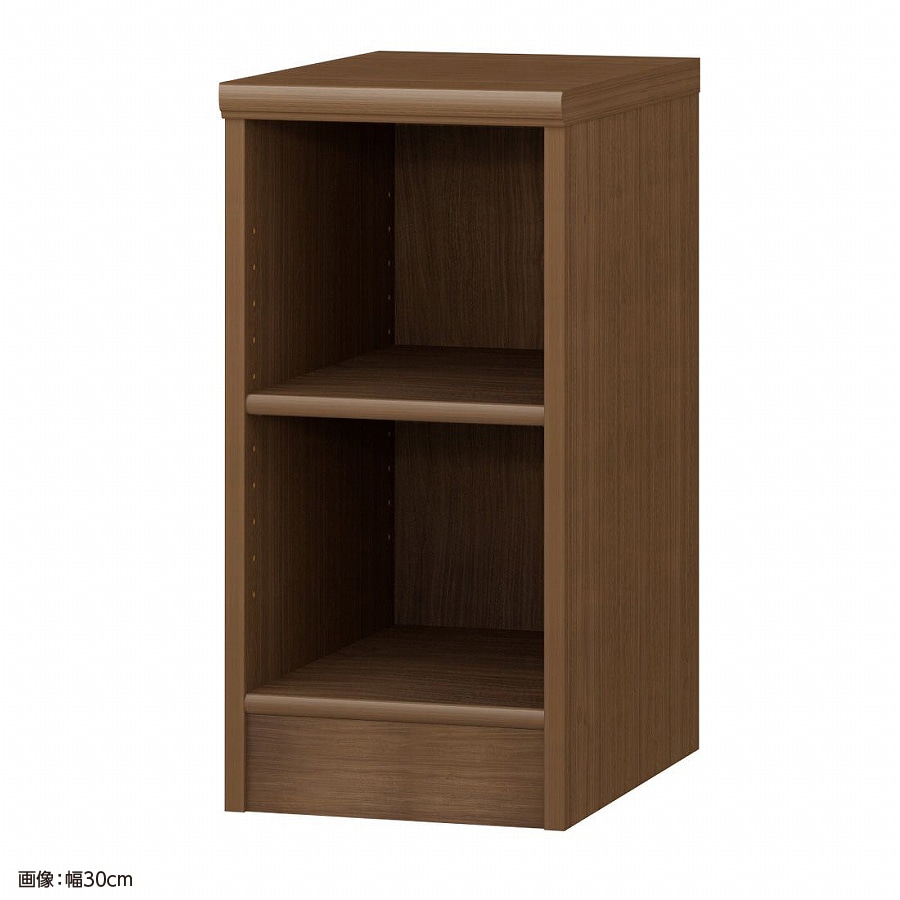 大洋 オーダーシェルフ ウォールナットブラウン NCオーダー6030 D WB 幅300×奥行460×高さ600(mm) 1台（ご注文単位1台）【直送品】
