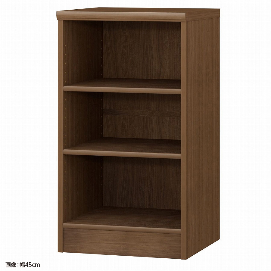 大洋 オーダーシェルフ ウォールナットブラウン NCオーダー8045 D WB 幅450×奥行460×高さ800(mm) 1台(ご注文単位1台)【直送品】