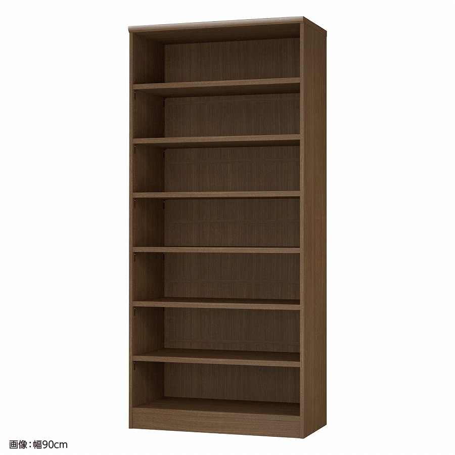 大洋 オーダーシェルフ ウォールナットブラウン NCオーダータフ2085 D WB 幅850×奥行460×高さ2000(mm) 1台(ご注文単位1台)【直送品】