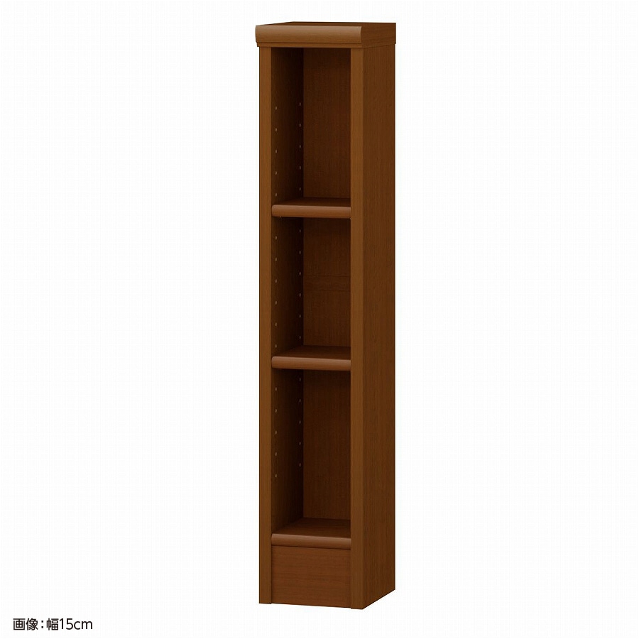 大洋 オーダーシェルフ ブラウン NCオーダー8015 S BR 幅150×奥行190×高さ800(mm) 1台（ご注文単位1台）【直送品】