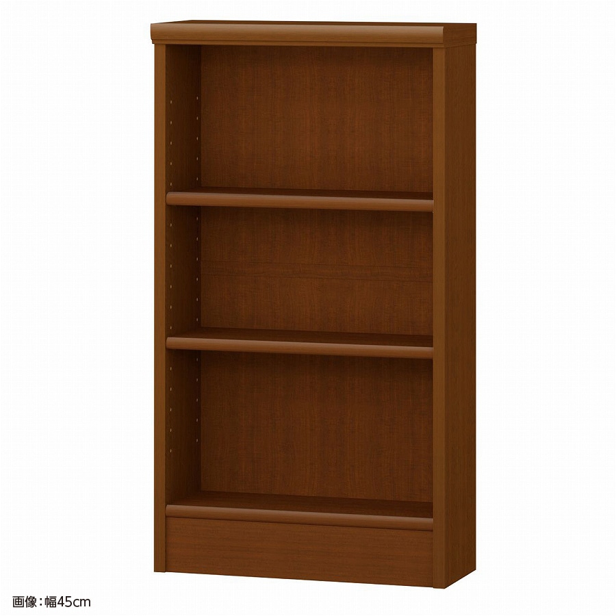 大洋 オーダーシェルフ ブラウン NCオーダー8045 S BR 幅450×奥行190×高さ800(mm) 1台(ご注文単位1台)【直送品】