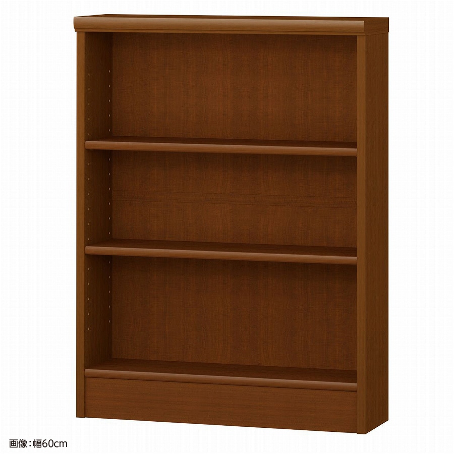 大洋 オーダーシェルフ ブラウン NCオーダー8060 S BR 幅600×奥行190×高さ800(mm) 1台(ご注文単位1台)【直送品】