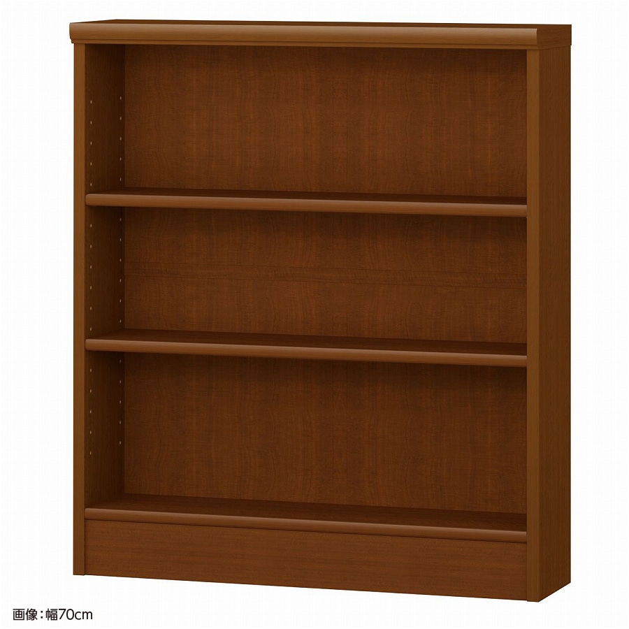 大洋 オーダーシェルフ ブラウン NCオーダー8070 S BR 幅700×奥行190×高さ800(mm) 1台（ご注文単位1台）【直送品】