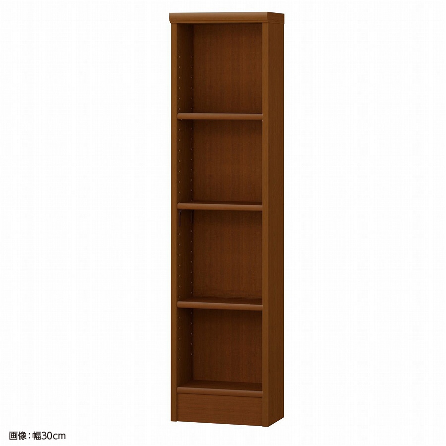 大洋 オーダーシェルフ ブラウン NCオーダー1225 S BR 幅250×奥行190×高さ1170(mm) 1台(ご注文単位1台)【直送品】