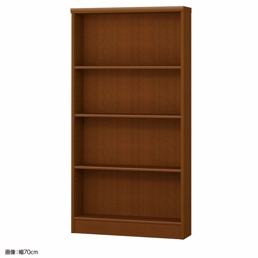 大洋 オーダーシェルフ ブラウン NCオーダー1465 S BR 幅650×奥行190×高さ1350(mm) 1台(ご注文単位1台)【直送品】